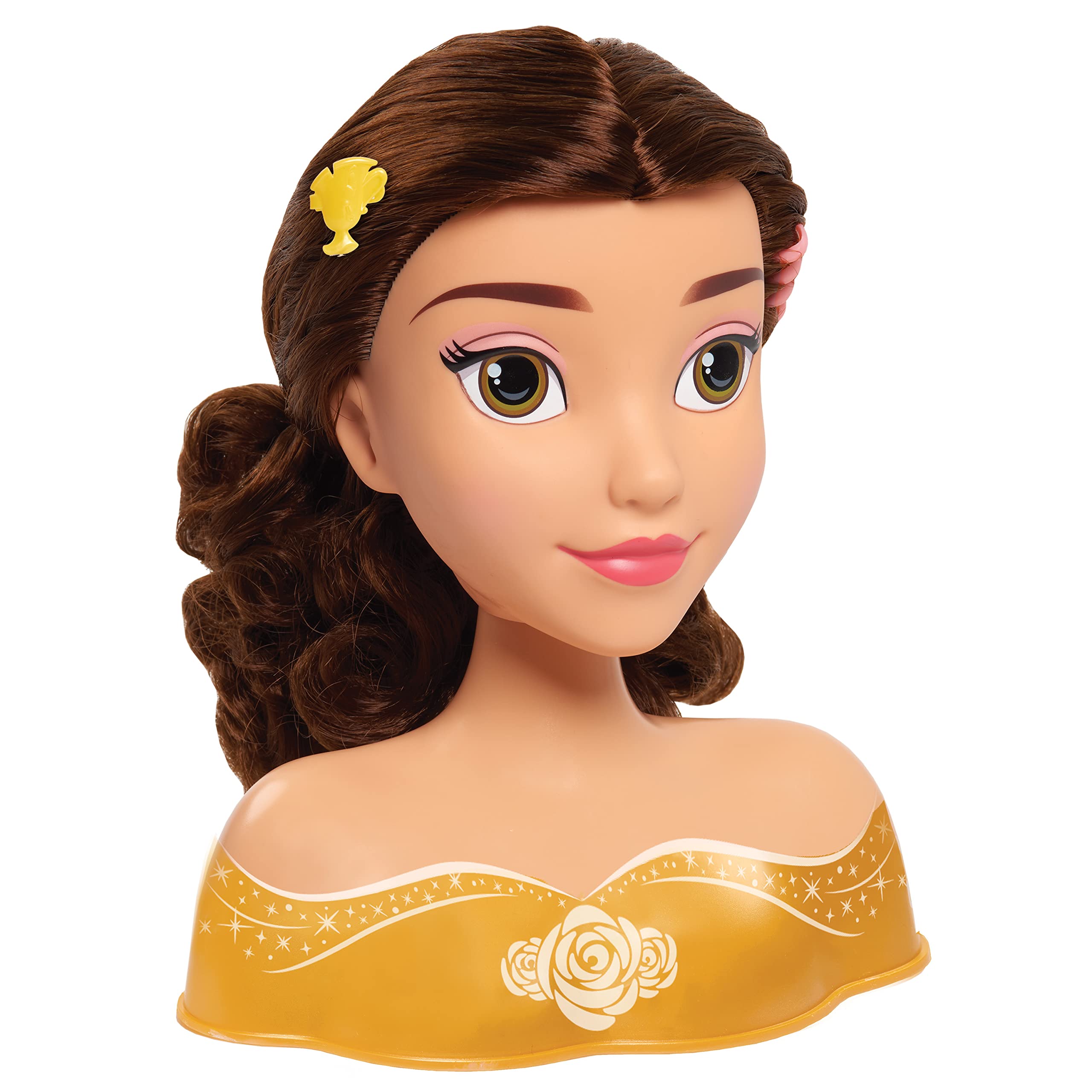 Belle styling head with two elastic bands for secure styles