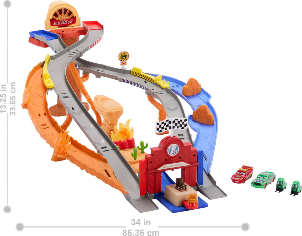 Disney Princess Cars Chick Hicks figure fueling friendly rivalry and storytelling