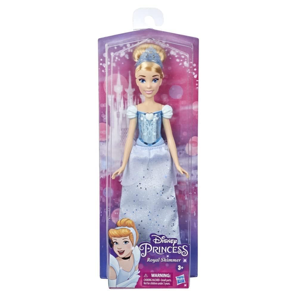 Tiara and shoes from Cinderella Royal Shimmer add finishing sparkle for dress-up.