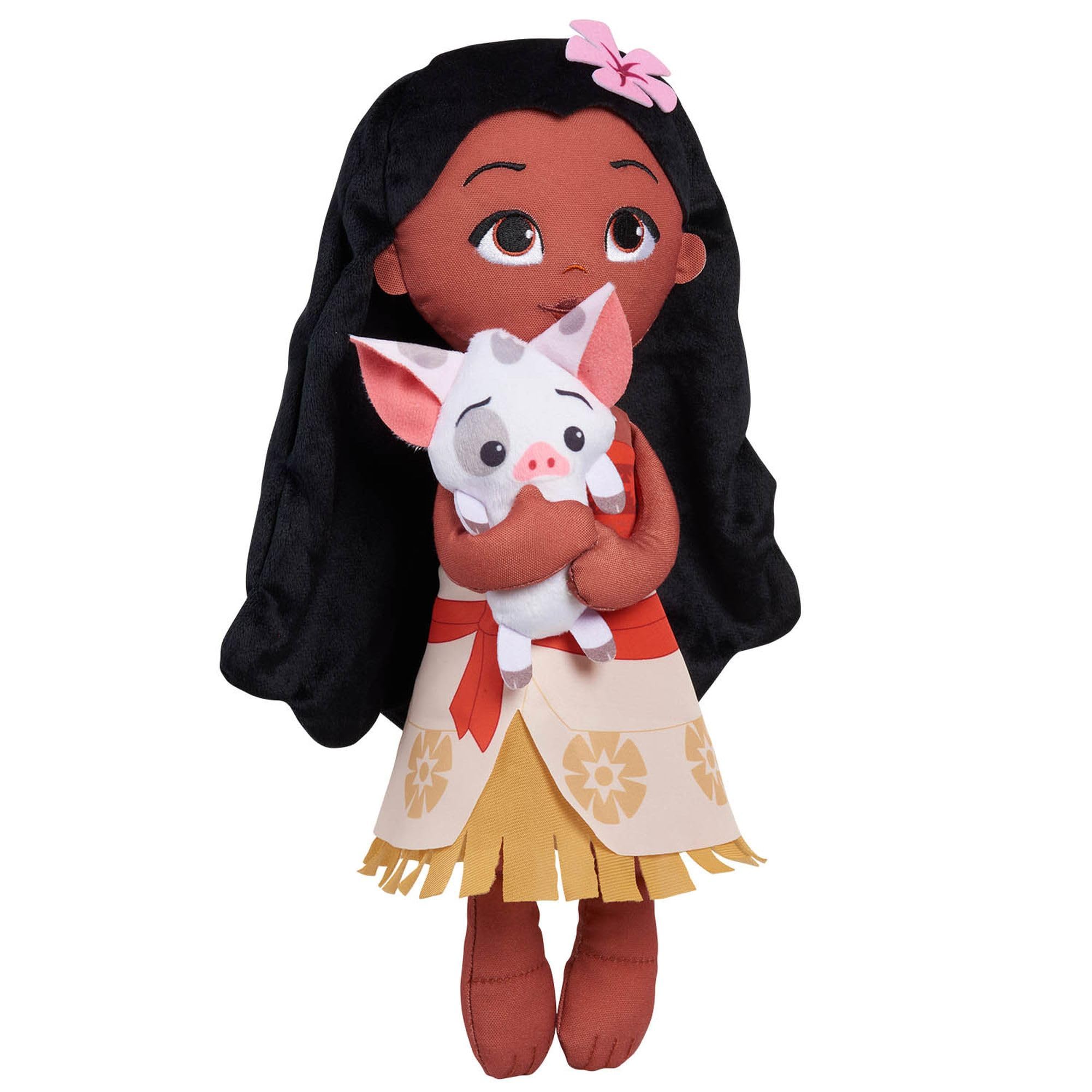 Disney Princess Moana & Pua set includes mini Pua plush.