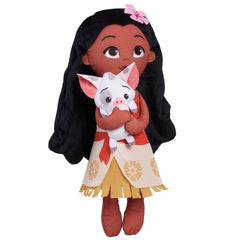 Disney Princess Moana & Pua set includes mini Pua plush.