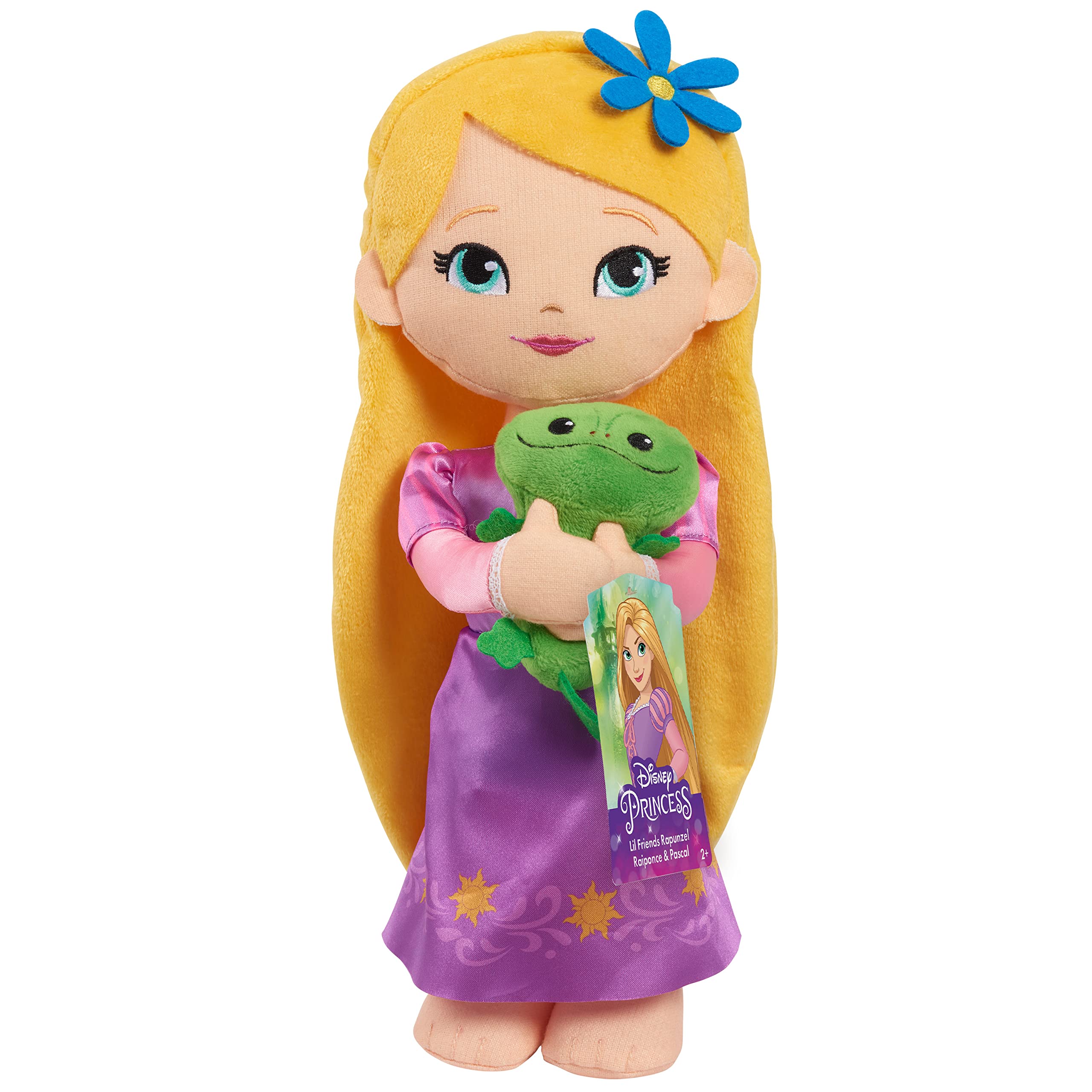 Disney Princess Lil’ Friends Rapunzel & Pascal doll ready for cuddles and imaginative play.