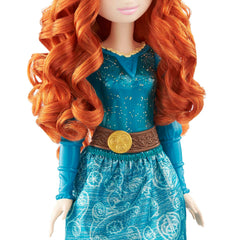 Merida doll long hair ready for brushing and creative styling.