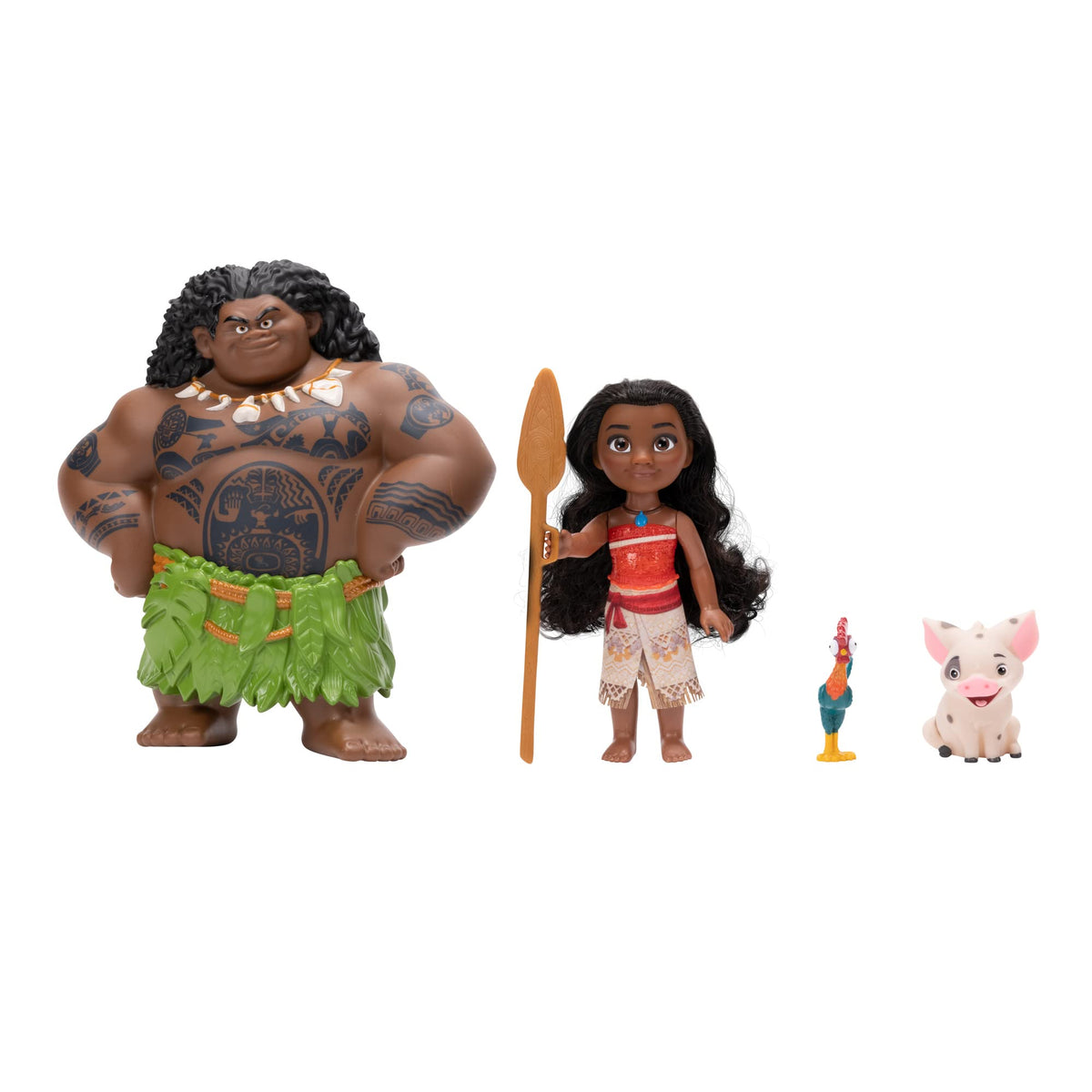 Disney Princess Moana and Maui adventure outfits for imaginative play