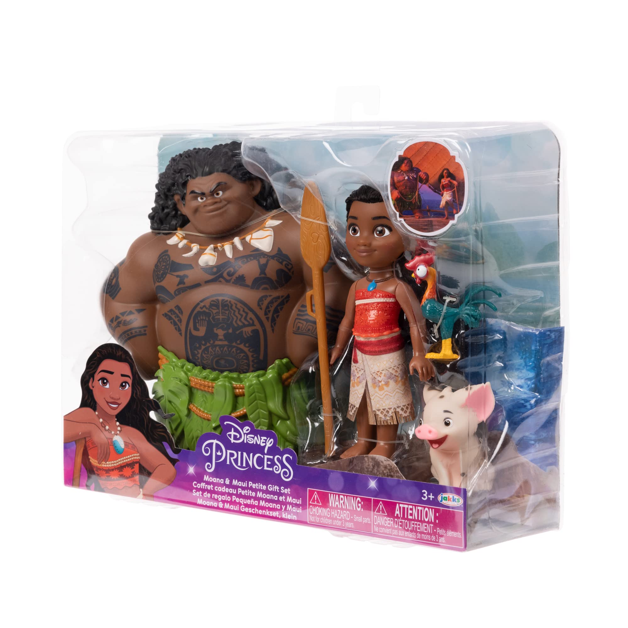 Disney Princess Moana and Maui set sparks creative pretend play