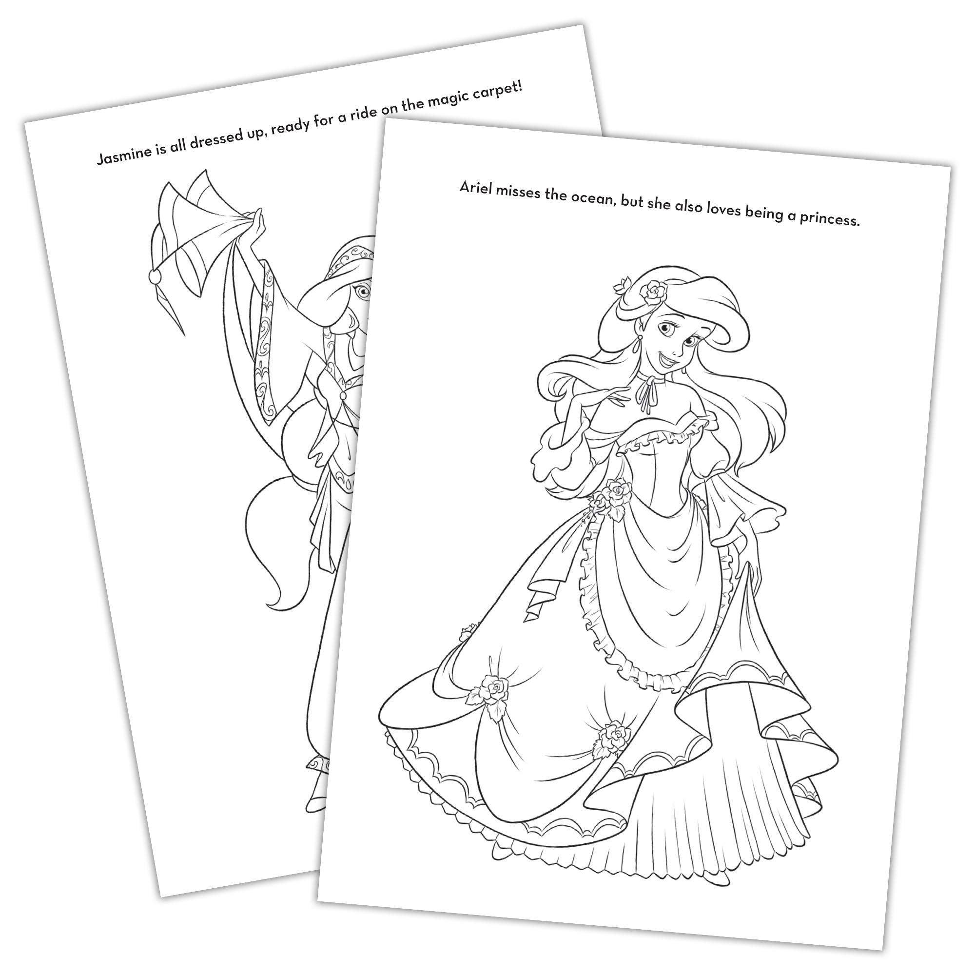 Mulan illustration from Disney Princess coloring page sparks imagination and color exploration.