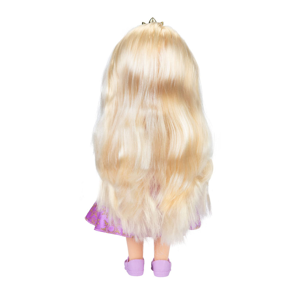 14-inch Rapunzel doll ideal for cuddly, portable play