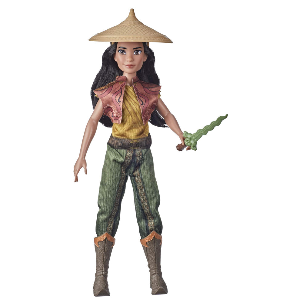 Disney Princess Raya adventure styles doll ready for imaginative play and action