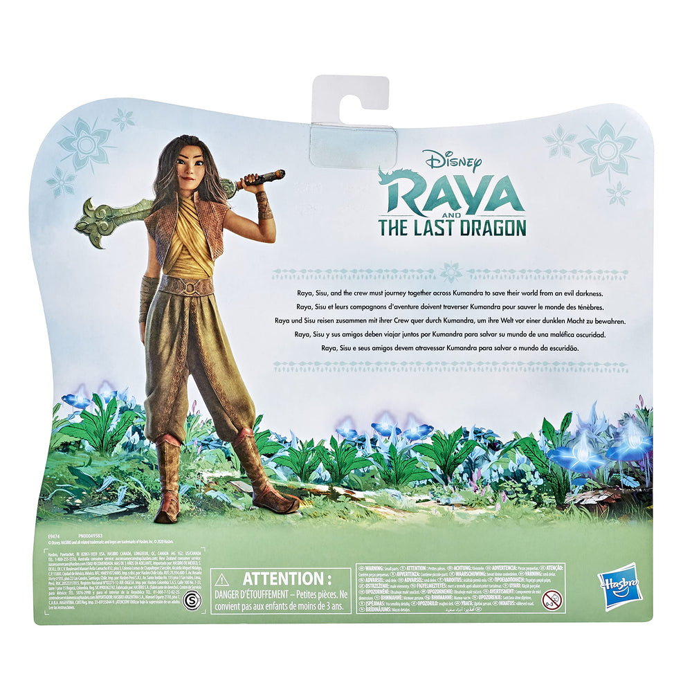 Disney Princess Raya Boun doll and Ongis figures with accessories for action-packed imaginative play.