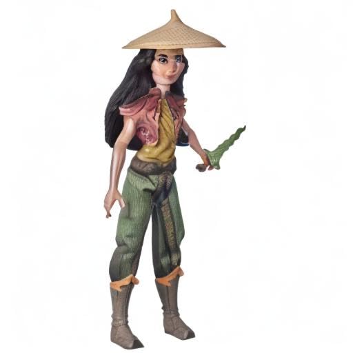 Raya poseable doll with long brown hair for dynamic play and storytelling