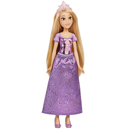 Rapunzel doll shows long blonde hair ready for storytelling adventures