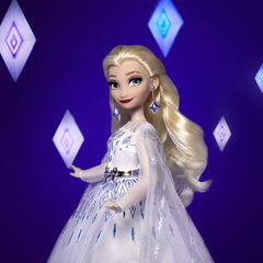 Disney Princess Style Series Holiday Elsa Doll long rooted hair