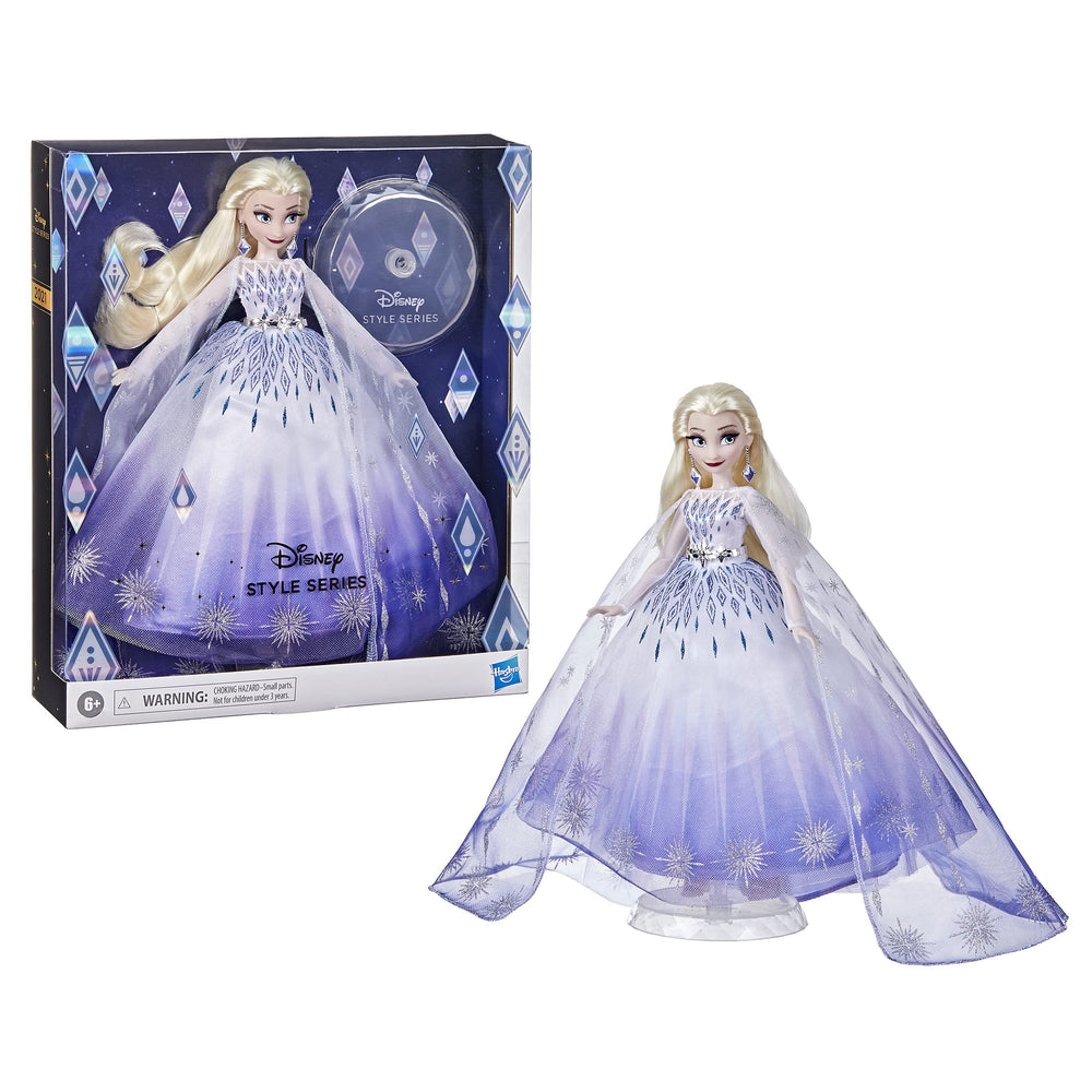 Disney Princess Style Series Holiday Elsa Doll ombré gown detail