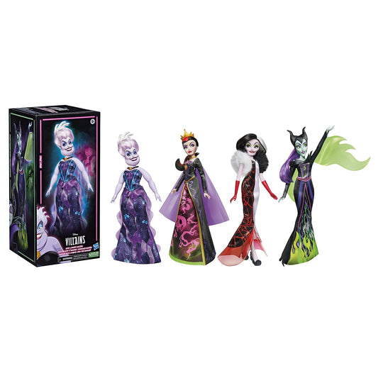 Disney Princess Evil Queen poison-apple dress and cape for dramatic storytelling.