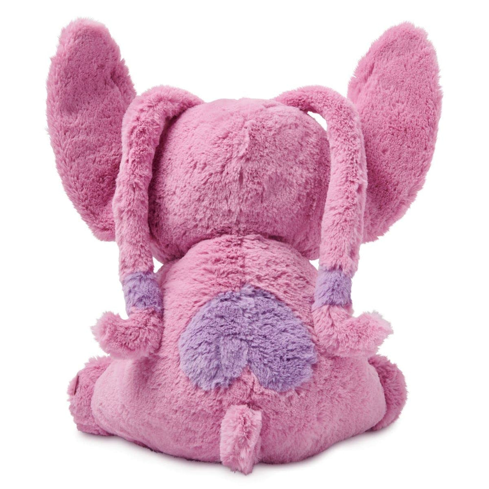 Disney Store Angel plush weighted with beads for comforting heft.