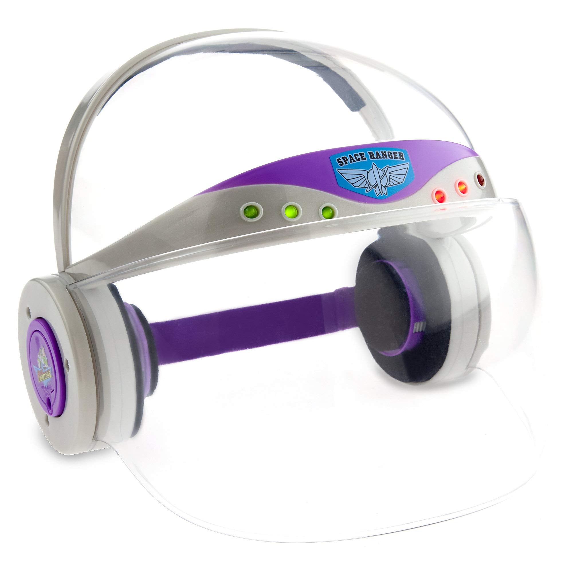 Disney Store Buzz Lightyear helmet visor lights spark exciting dress-up adventures at parties