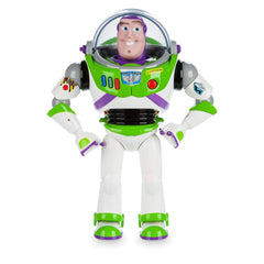 Buzz Lightyear wing-release with flashing laser effects for dramatic play
