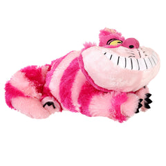 Disney Store Cheshire Cat plush suitable for nursery decor or shelf display.