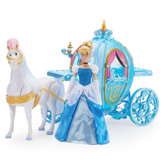 Disney Store Cinderella doll in deluxe set for imaginative storytelling and dress-up play