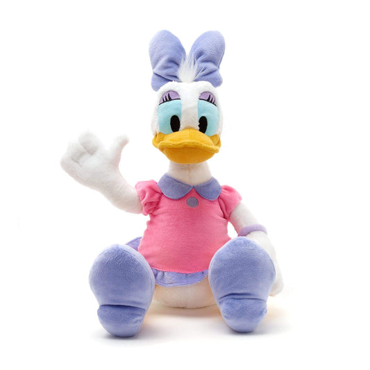 Disney Store Daisy Duck Plush 18in cuddly doll ideal for hugs and display