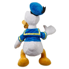 Disney Store Donald Duck plush is soft and cuddly, ideal for nap time.