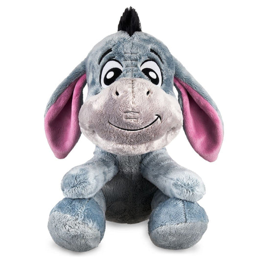 Disney Store Eeyore big feet plush, a cuddly 10-inch companion for cozy playtime.