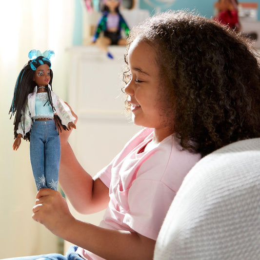 Disney Store Elsa ILY 4EVER outfit includes Minnie headband for playful styling.