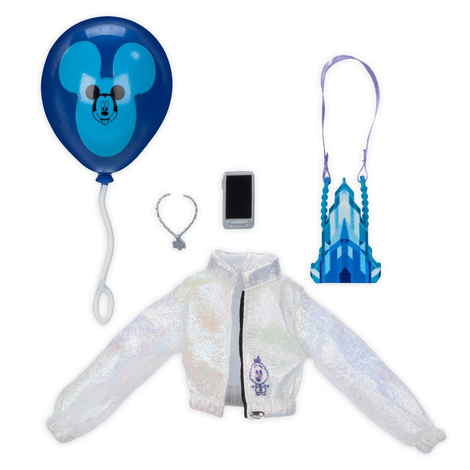 Disney Store Elsa ILY 4EVER includes Minnie headband as a charming detail.