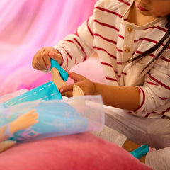 Disney Store Elsa shoes and shimmering cape enhance princess styling