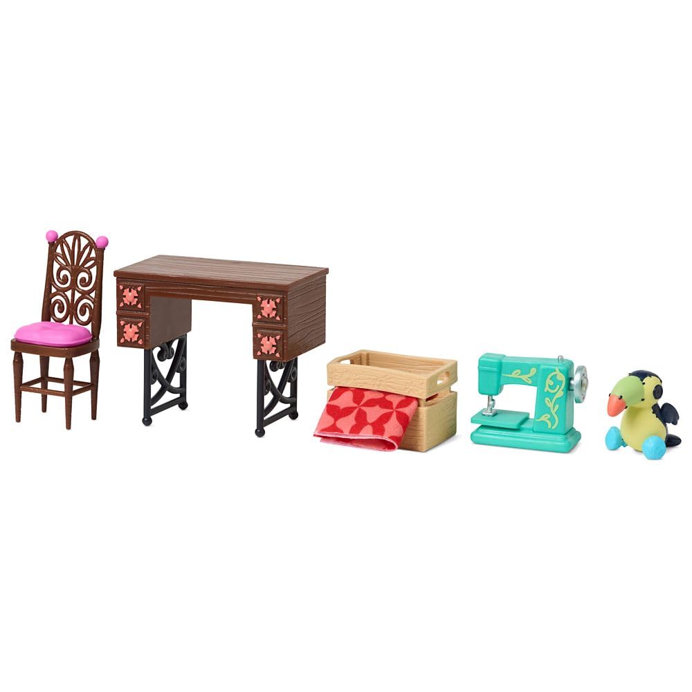 Disney Store Encanto sewing machine with table for crafting play
