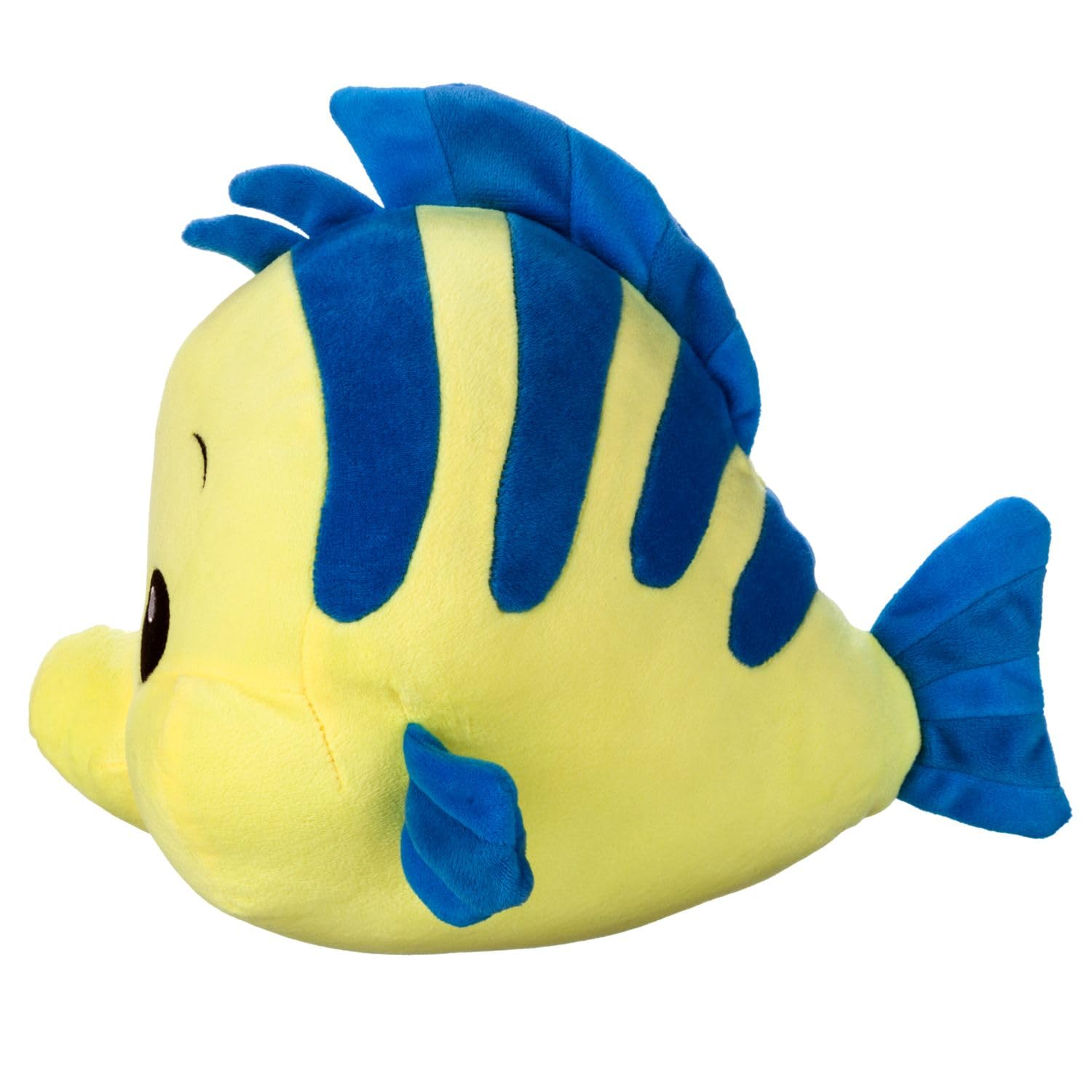 Disney Store Flounder embroidered features highlight durable detailing