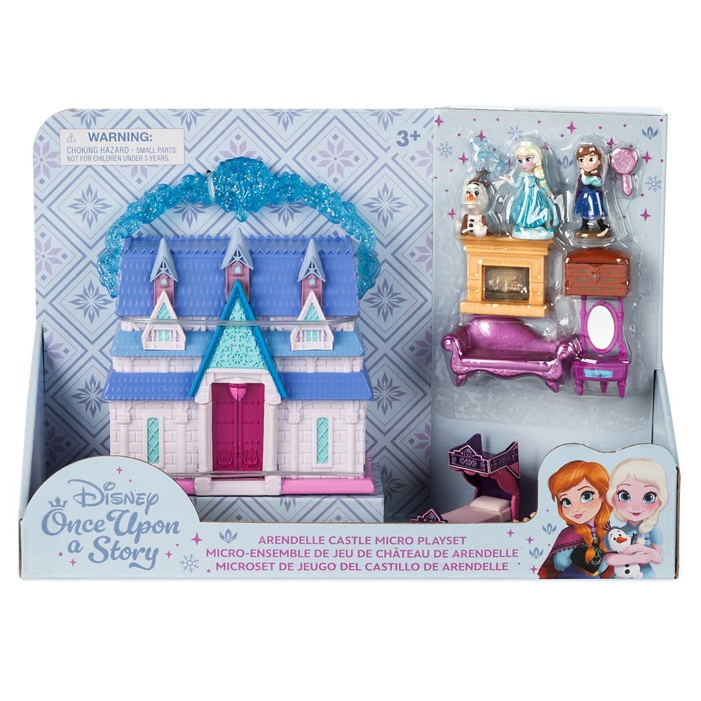 Disney Store Frozen micro toy set portable playset ideal for on-the-go Disney Princess fans