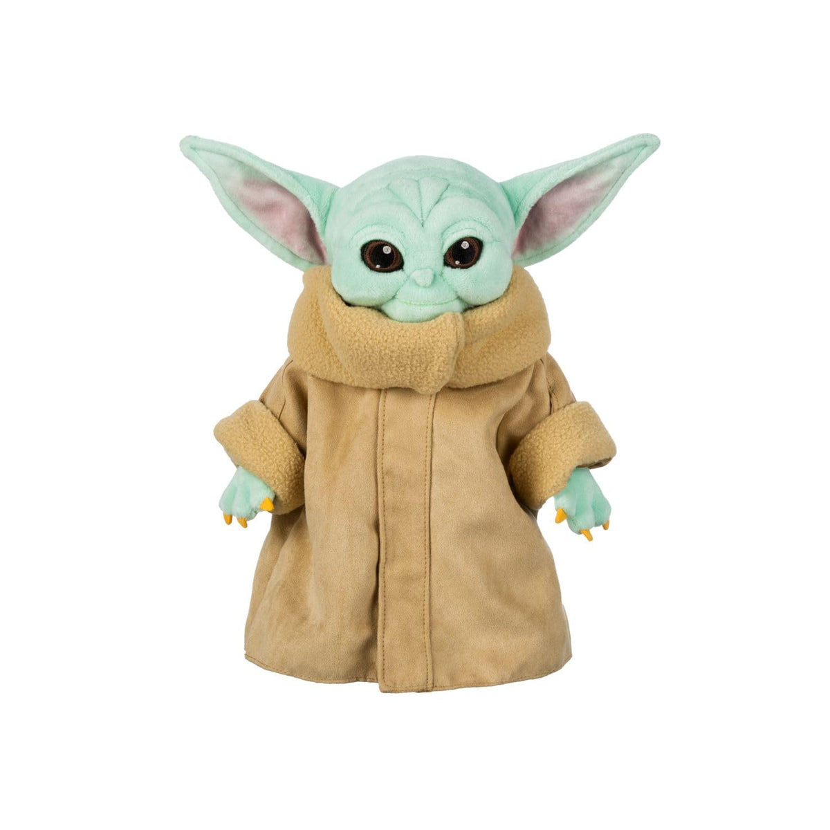 Disney Store Grogu plush with embroidered details for a collectible, kid-friendly Star Wars toy.