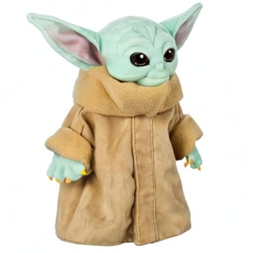 Inspired by The Mandalorian, this official Grogu plush suits Star Wars collections.