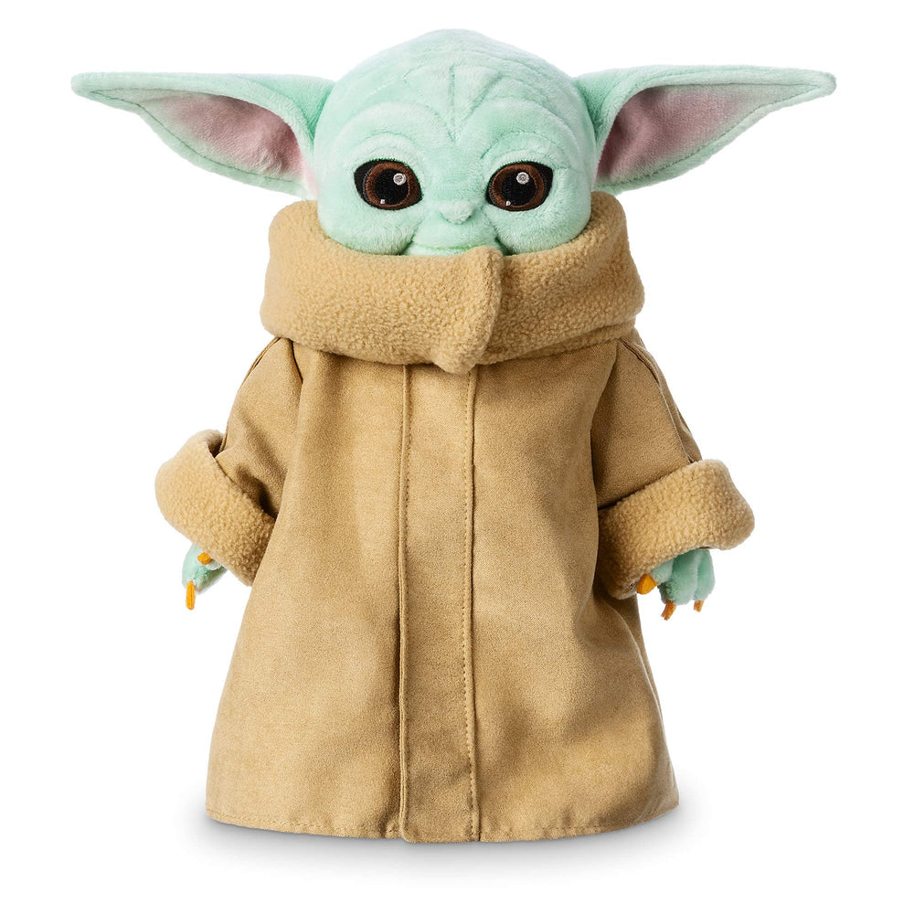 Disney Store Grogu plush with robe detail for cozy display and play
