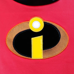 Disney Store Incredibles PVC details enhance the superhero look