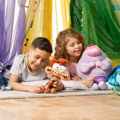 Disney Store Inside Out 2 Embarrassment plush displays expressive facial expression for storytelling