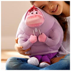 Disney Store Inside Out 2 Embarrassment plush is soft and huggable for cuddles