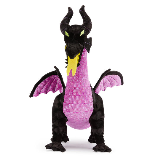 Disney Store Maleficent Dragon Plush with embroidered features for collectors and cuddling