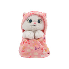 Disney Store Marie plush with swaddle blanket for cozy baby snuggles