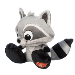 Disney Store Meeko Big Feet plush 30th anniversary patch close-up; collectible keepsake