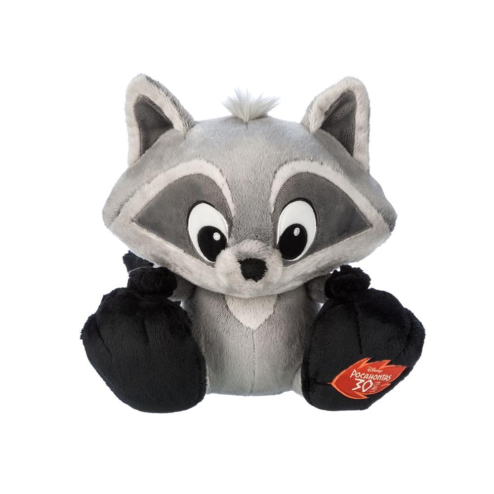 Disney Store Meeko Big Feet plush front view, cuddly and ready for hugs