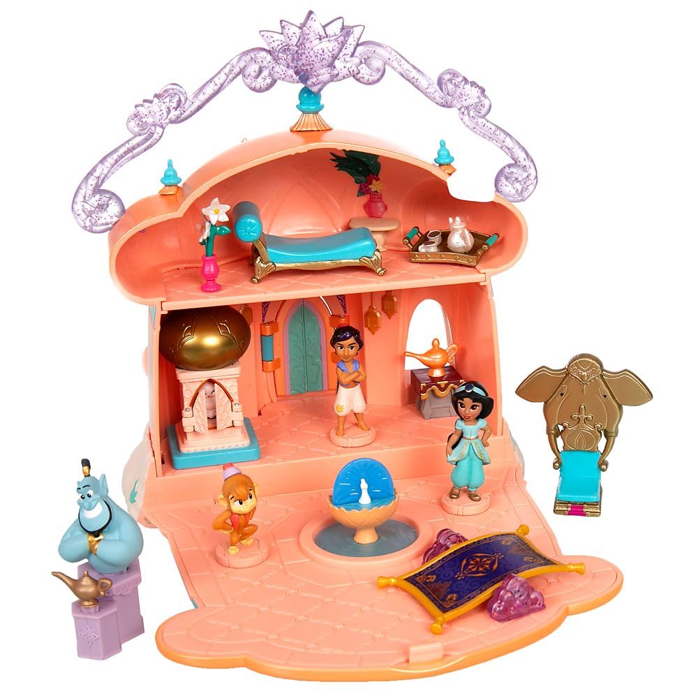 Disney Store micro-toy-set-carry-handle: portable fun for on-the-go Disney pretend play.