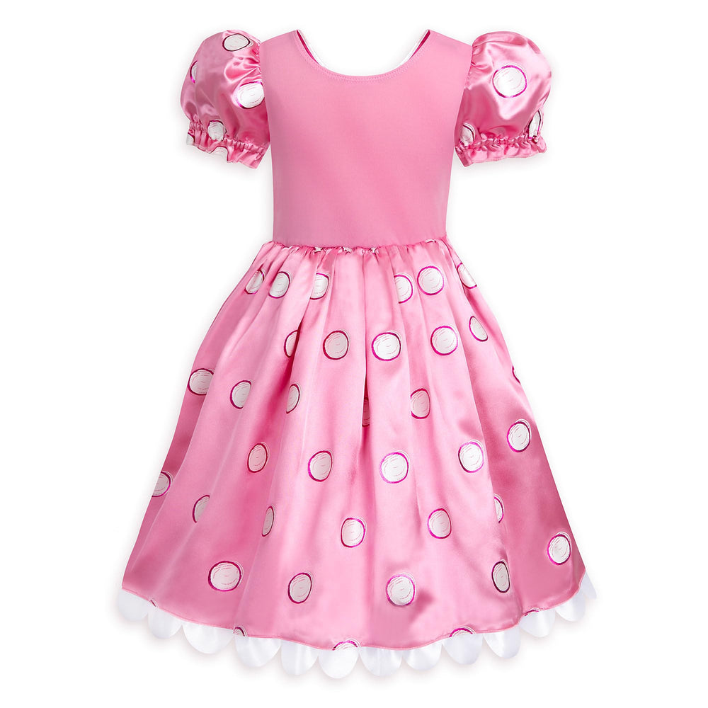 Disney Store white satin gloves complete the iconic Minnie look for pretend play