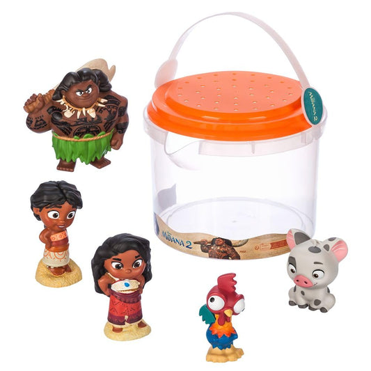 Disney Store Moana 2 bath set figures for imaginative bath play.