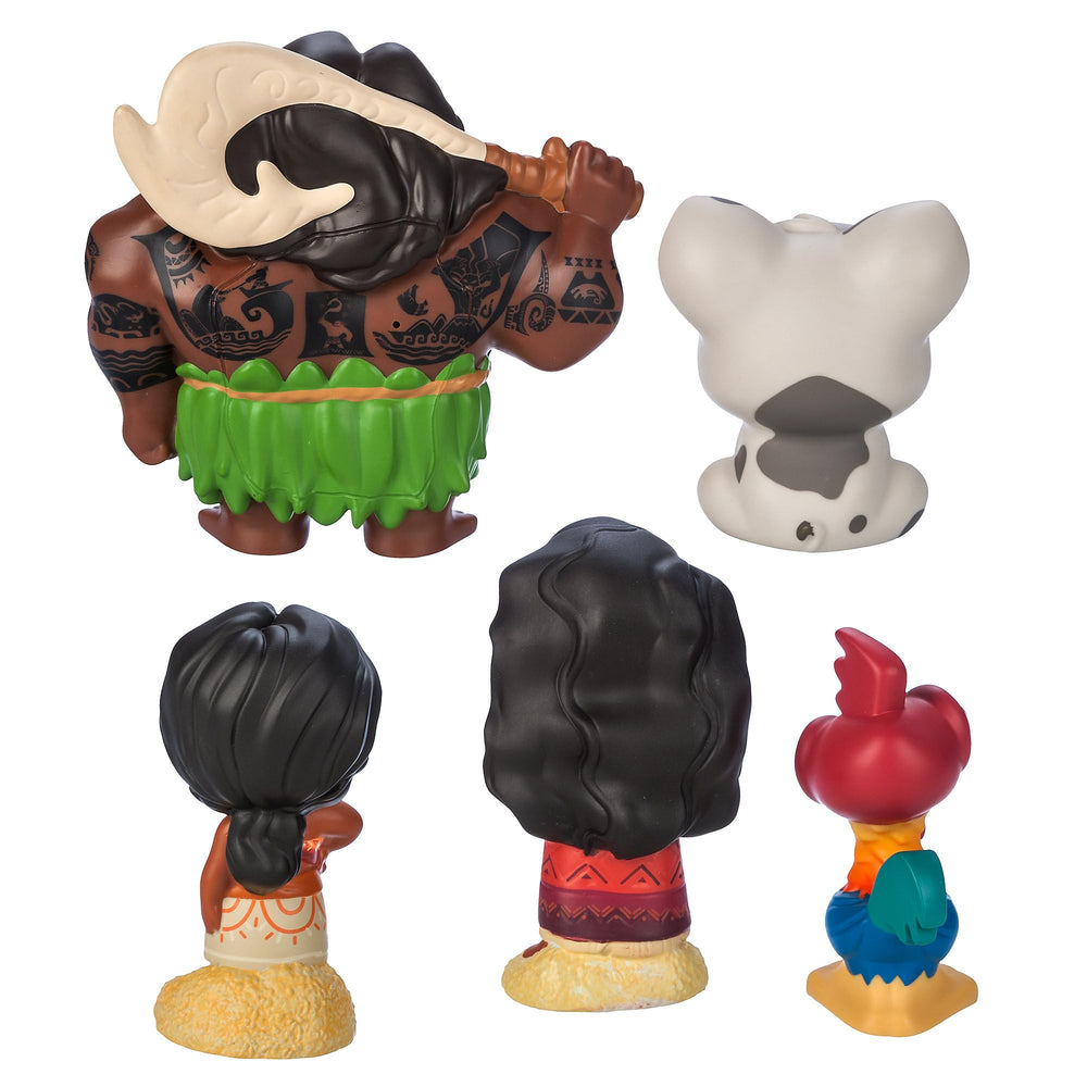 Disney Store Moana 2 colorful strainer lid adds gentle shower effects during bath.