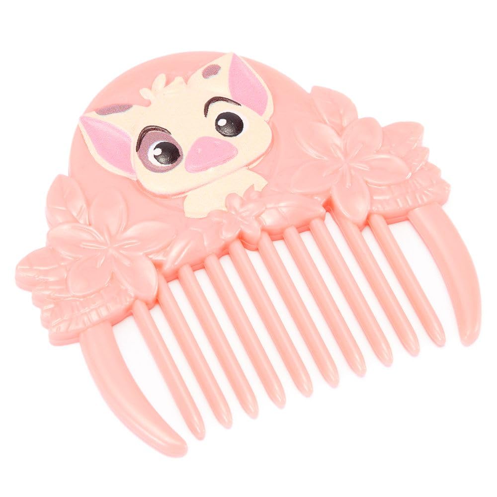 Disney Store Moana floral hair accent and styled hair
