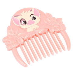 Disney Store Moana floral hair accent and styled hair