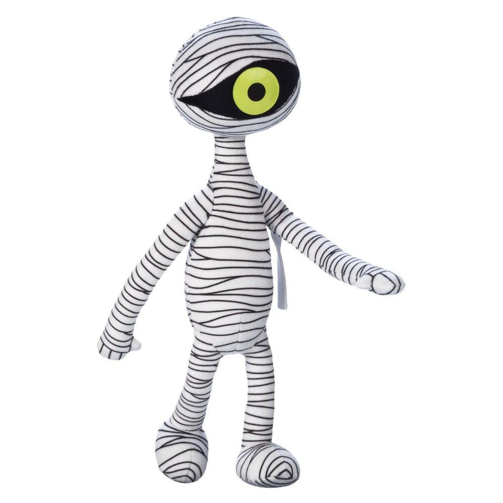 Disney Store Nightmare Before Christmas Mummy Boy plush features embroidered details for authentic look