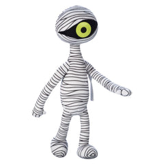 Disney Store Nightmare Before Christmas Mummy Boy plush features embroidered details for authentic look